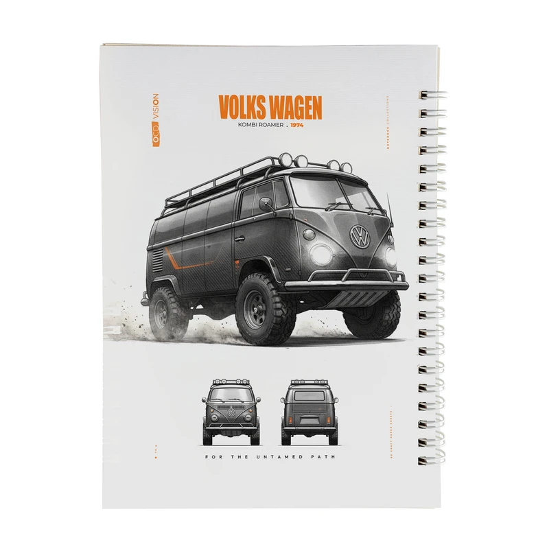 دفتر طراحی 60 برگ مدل ماشین کد 05