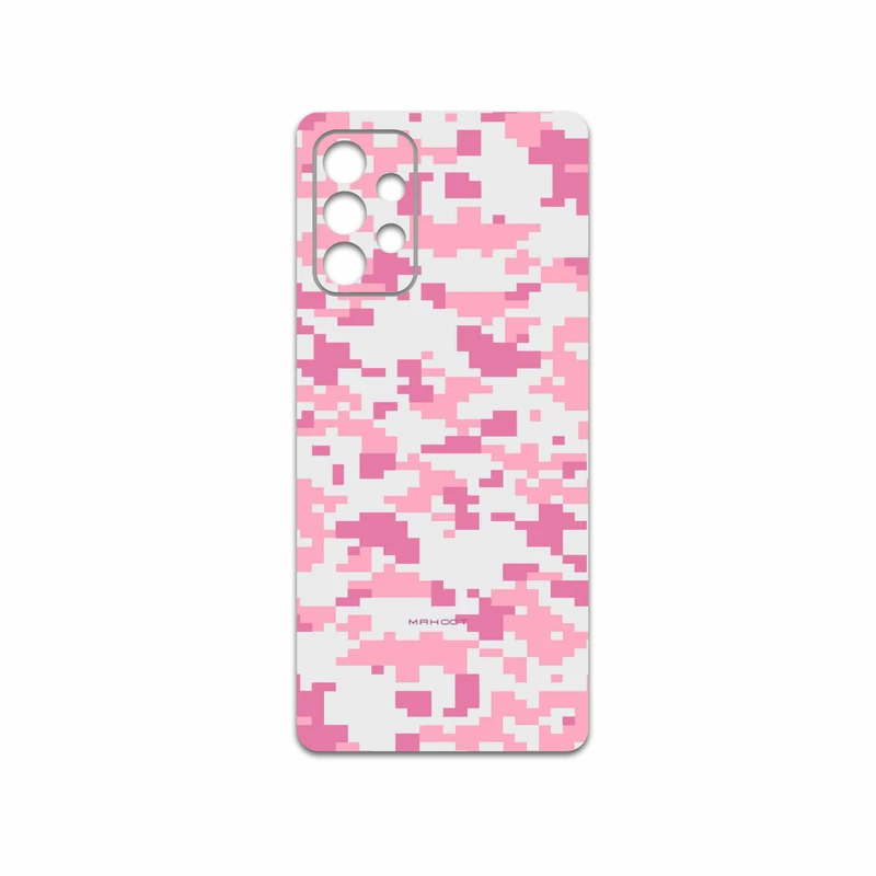 برچسب پوششی ماهوت مدل Army-Pink-pixel مناسب برای گوشی موبایل سامسونگ Galaxy A72