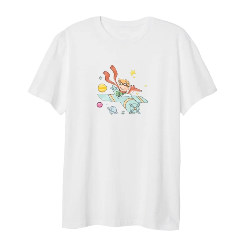 تی شرت لانگ زنانه مدل شازده کوچولو