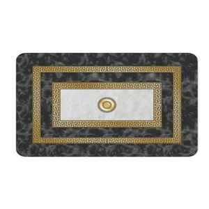 پادری مدل مستطیل کد 421 سایز 50x80 سانتی متر