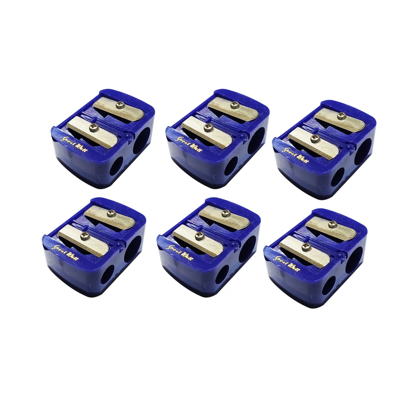 مداد تراش آرایشی مدل TWIN-C بسته 6 عددی