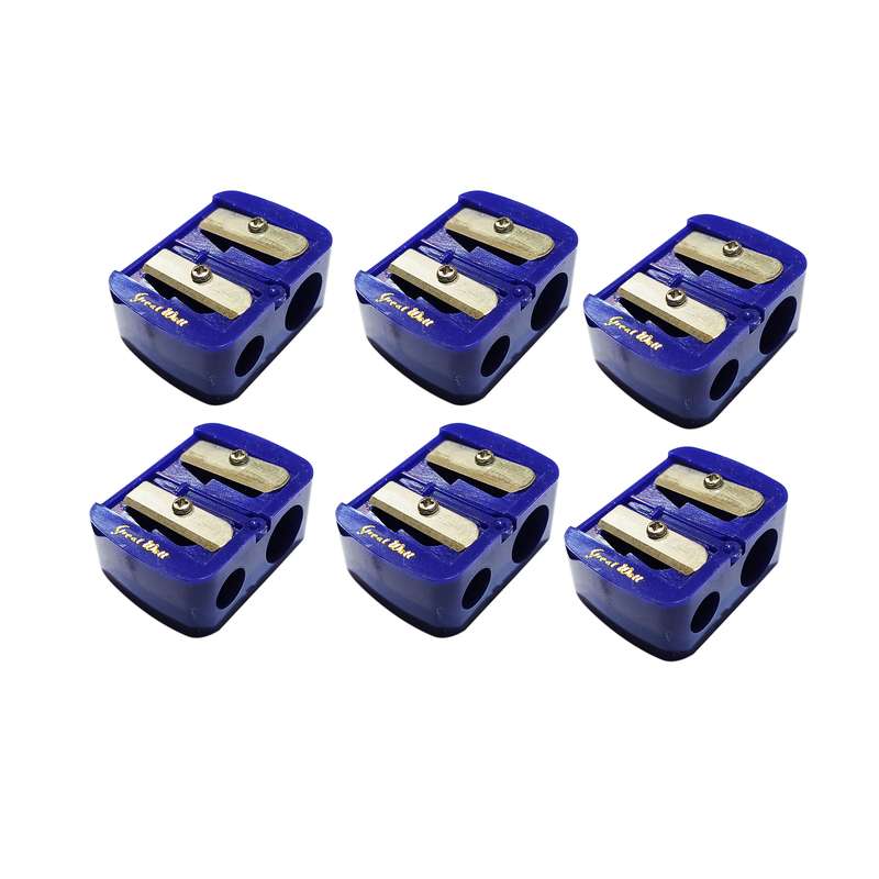 مداد تراش آرایشی مدل TWIN-C بسته 6 عددی