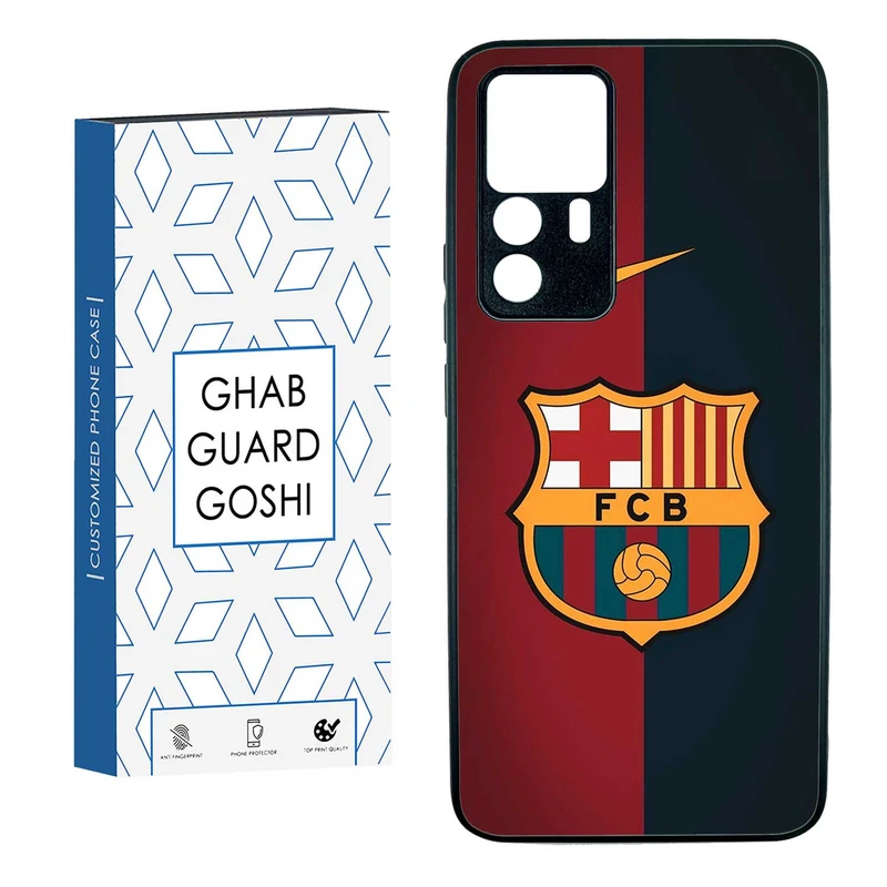 کاور قاب گارد گوشی طرح تیم بارسلونا کد TPUBA-090 مناسب برای گوشی موبایل شیائومی  MI 12T / 12T PRO  