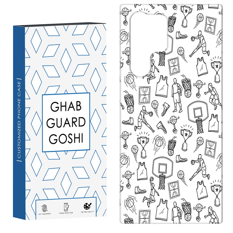 کاور قاب گارد گوشی طرح ورزشی کد Dimo-126 مناسب برای گوشی موبایل سامسونگ Galaxy S22 ULTRA