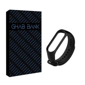 بند قاب بانک مدل SILICON مناسب برای ساعت هوشمند شیائومی MI BAND 5