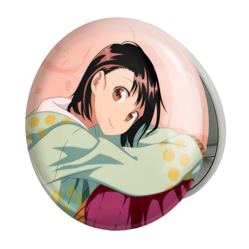 آینه جیبی خندالو طرح اونودرا انیمه عشق دروغین مدل تاشو کد 17143 