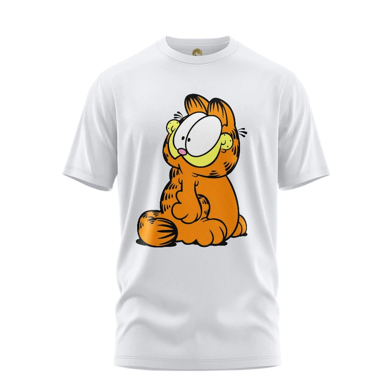 تی شرت آستین کوتاه مردانه هومرو مدل TW336 طرح گارفیلد