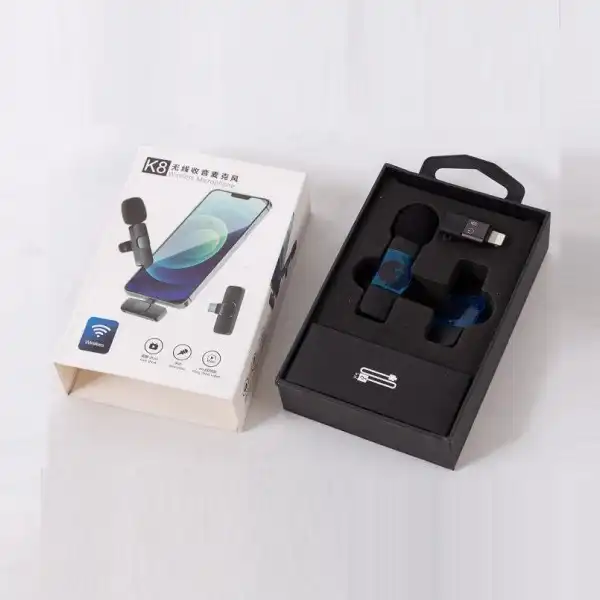 میکروفن بی سیم مدل دو منظوره کد K8