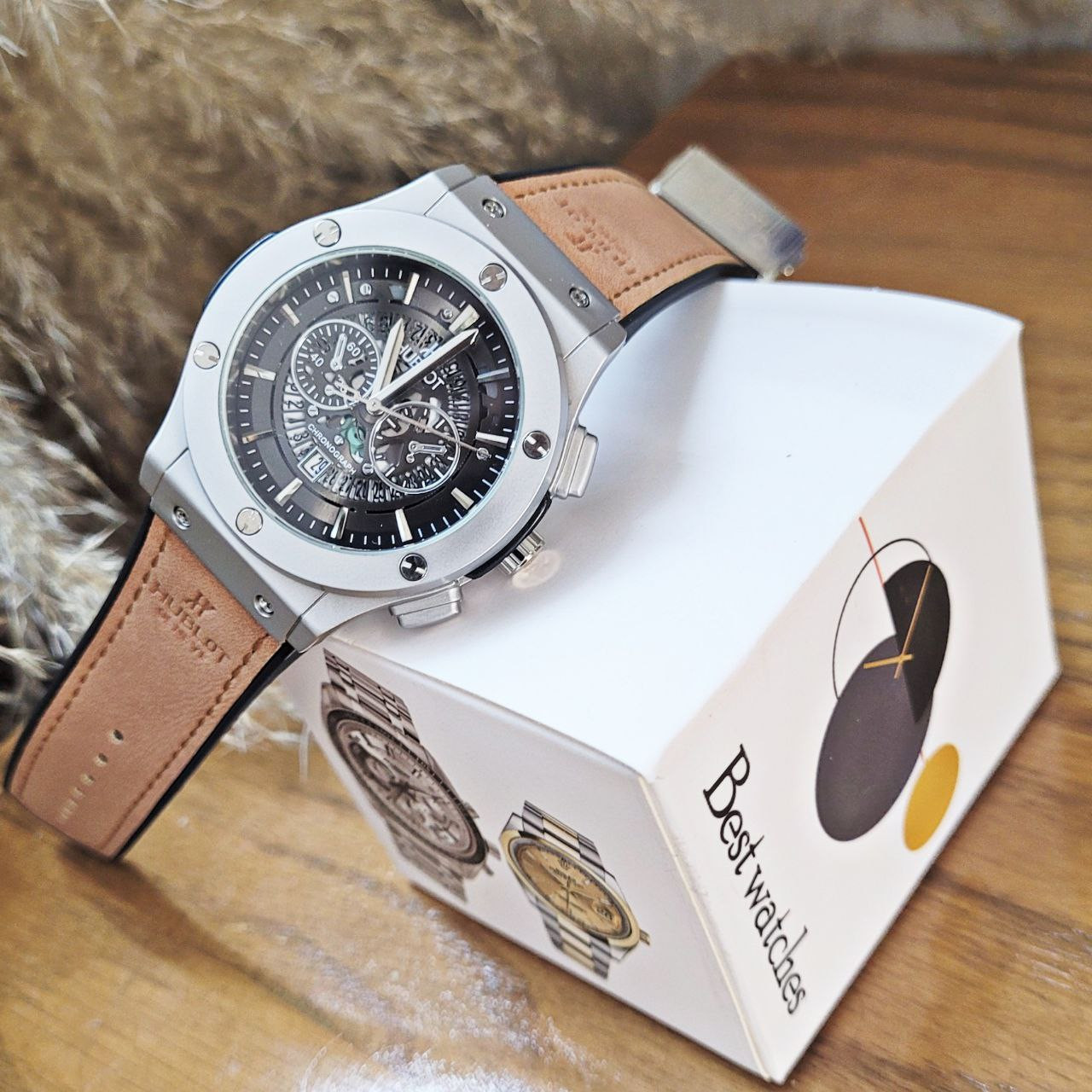 ساعت مچی عقربهای مردانه مدل بیگ بنگ 110 ساعت مچی عقربهای مردانه مدل بیگ بنگ 110