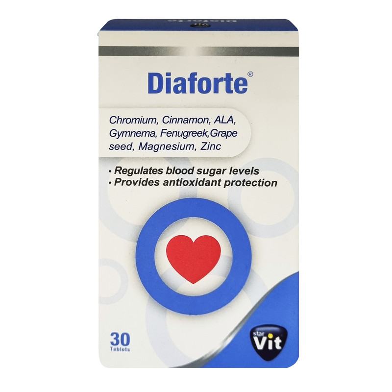 قرص دیافورت استار ویت بسته 30 عددی