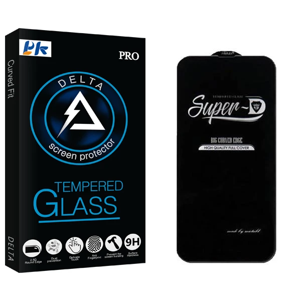 محافظ صفحه نمایش پی کی مدل Delta SuperD مناسب برای گوشی موبایل اپل iPhone 13 / 13 Pro