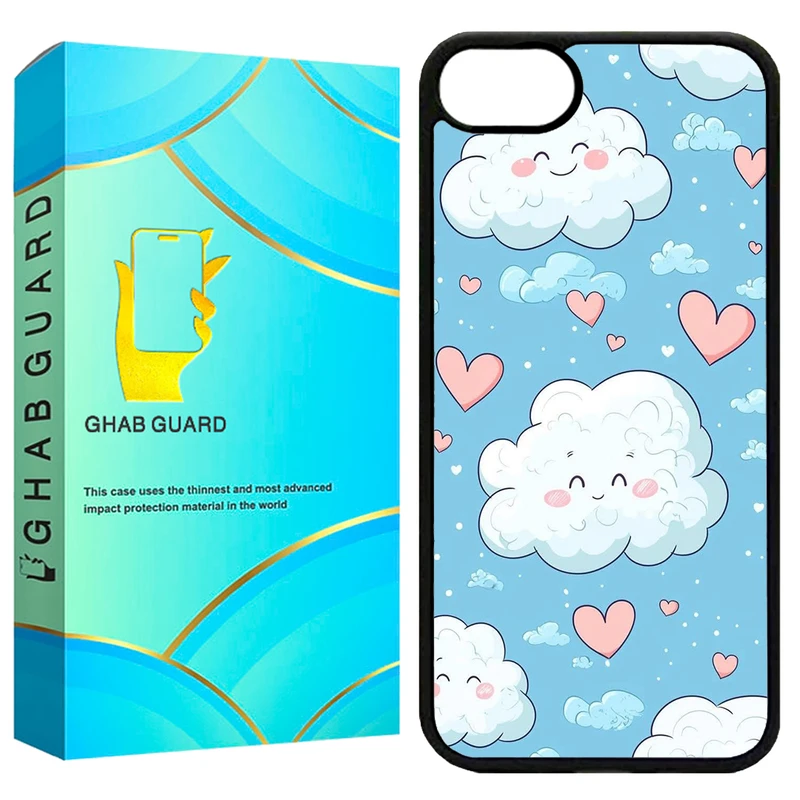 کاور قاب گارد طرح ابر مدل G16E مناسب برای گوشی موبایل اپل iPhone 16e