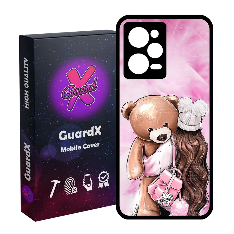 کاور گارد ایکس طرح Girl مدل Glass10088 مناسب برای گوشی موبایل شیائومی Redmi Note 12 Pro 5G/Poco X5 Pro 5G/Note 12 Pro Pro speed
