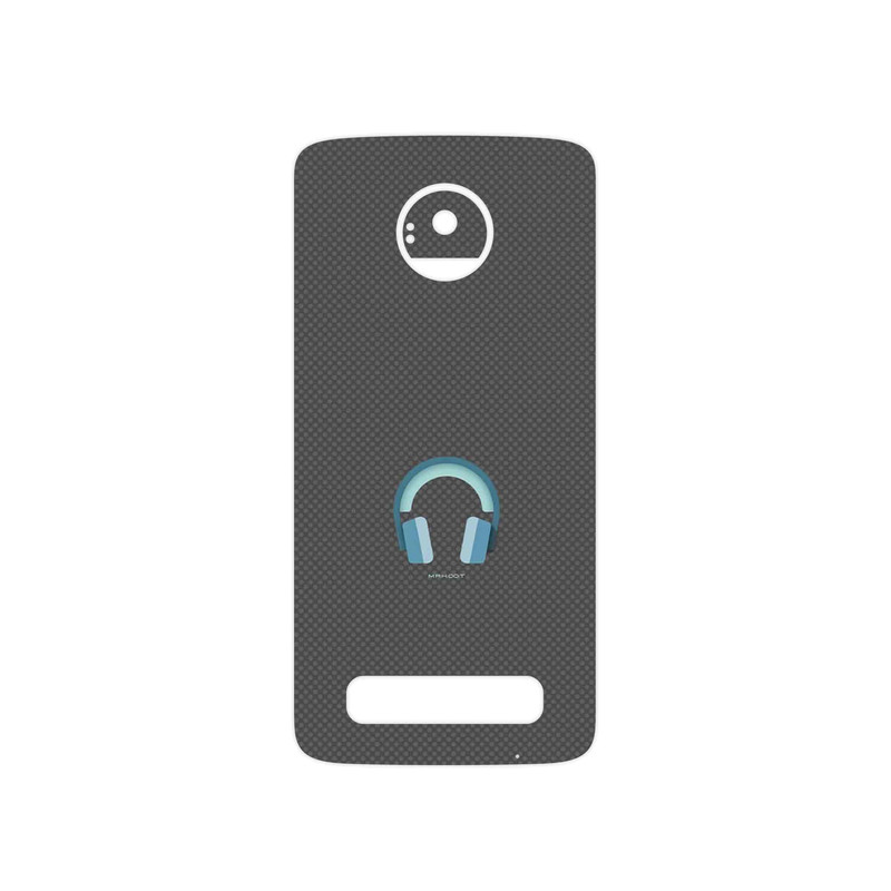برچسب پوششی ماهوت مدل Minimal Headphone Icon مناسب برای گوشی موبایل موتورولا Moto Z
