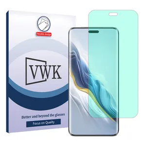 VWK Tough model Green light screen protector suitable for Honor Magic6 Pro mobile phone