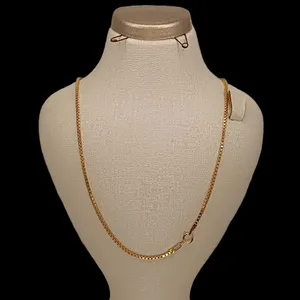 زنجیر طلا 18 عیار مردانه گالری طلای ونوسام مدل ونیزی کد wn750s52