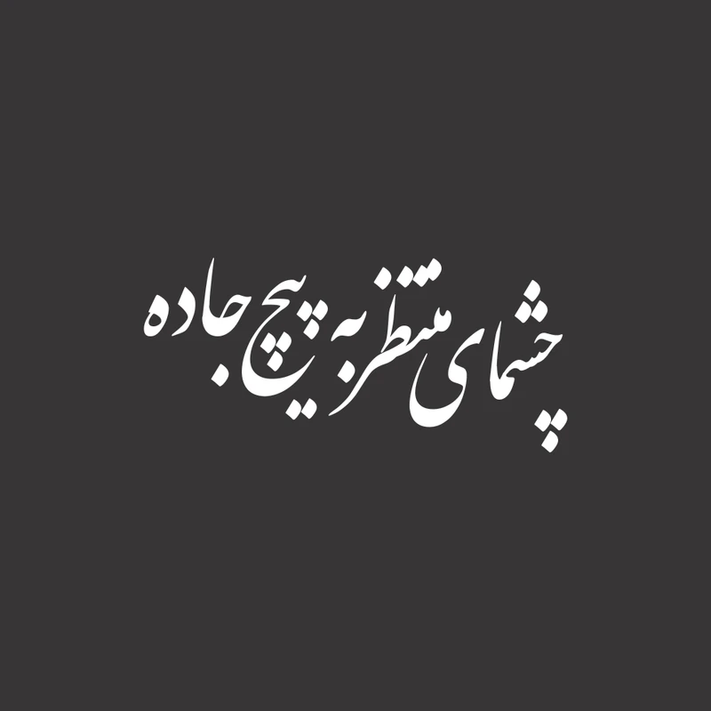 برچسب بدنه خودرو طرح چشمای منتظر به پیچ جاده مدل Shb05