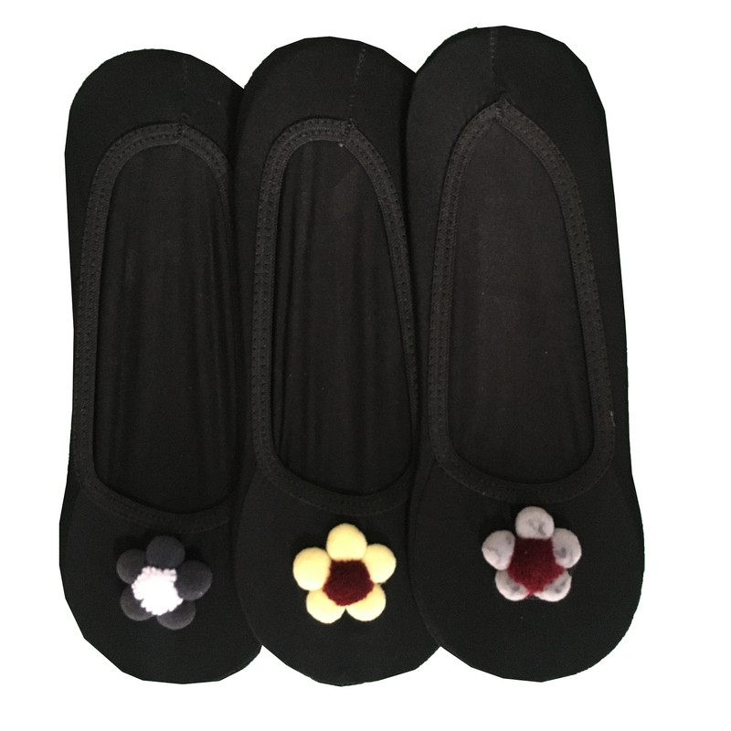 پاپوش زنانه مدل مجلسی طرح گل میکس کد 402-103 بسته 3 عددی