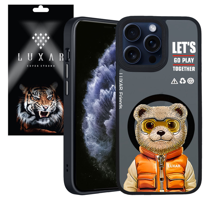 کاور لوکسار مدل Teady Bear مناسب برای گوشی موبایل اپل iPhone 11 Pro Max