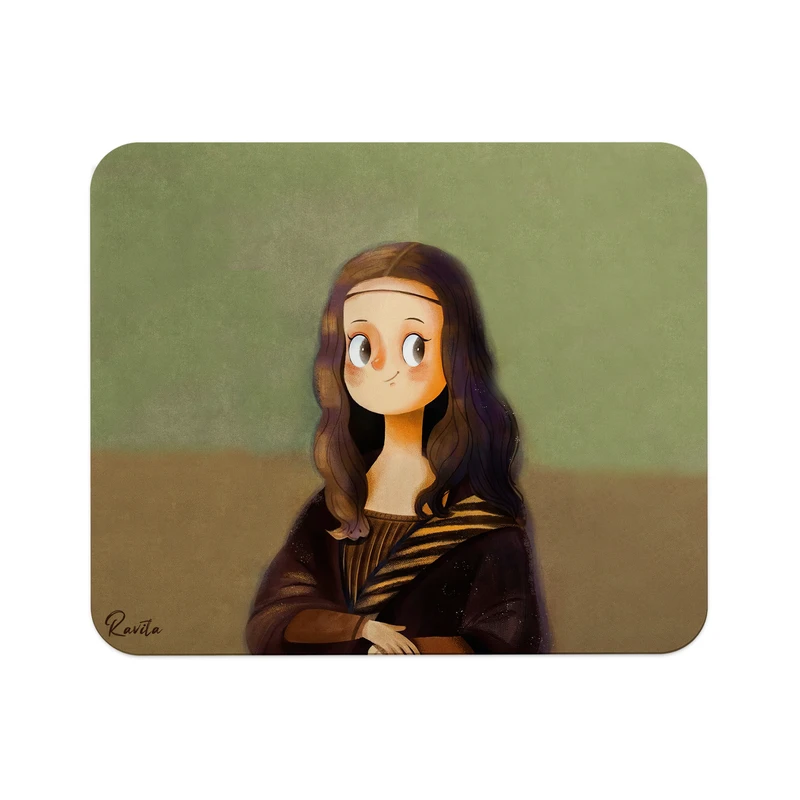 ماوس پد راویتا مدل مونالیزا کد 3529 سایز 24*19 سانتی متر