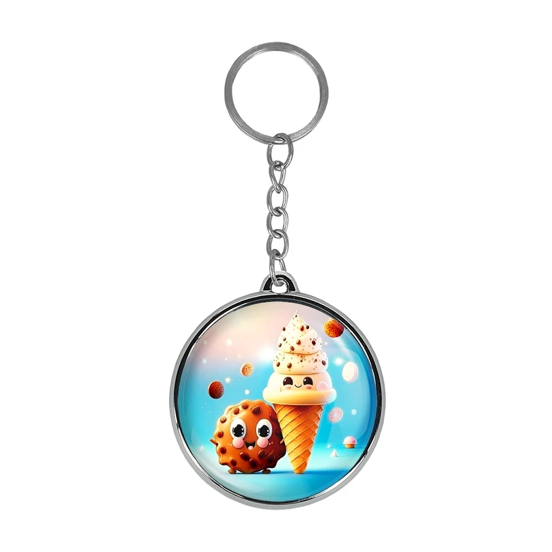 جاکلیدی خندالو طرح کاپ کیک مدل دوطرفه کد 2882928830