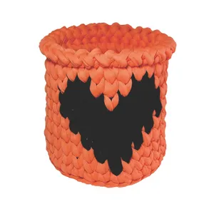 سبد قلاب بافی تریکو مدل Heart 2