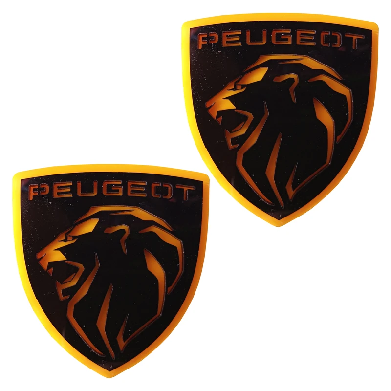 آرم خودرو مدل PGT56F-ORG مناسب برای پژو 206 بسته 2 عددی