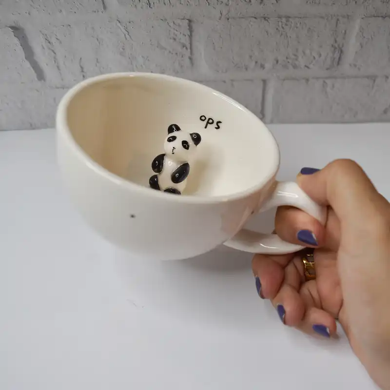 فنجان سرامیکی طرح پاندا کد 001