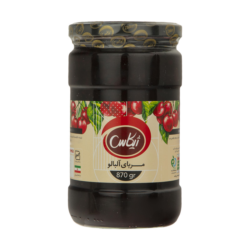 مربای آلبالو ژیکاس - 870 گرم 