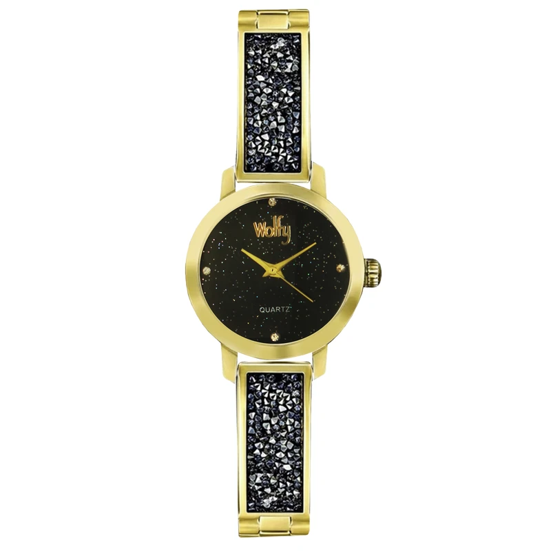 ساعت مچی عقربه‌ای کوارتز زنانه مدل بند فلزی کدa05