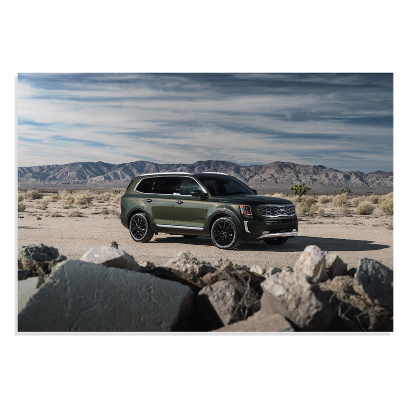 تابلو شاسی طرح ماشین کیا تلوراید - Kia Telluride 2020 مدل NV0663