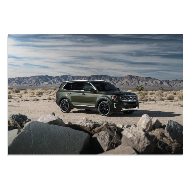 پوسترطرح ماشین کیا تلوراید Kia Telluride 2020 مدل NV0663
