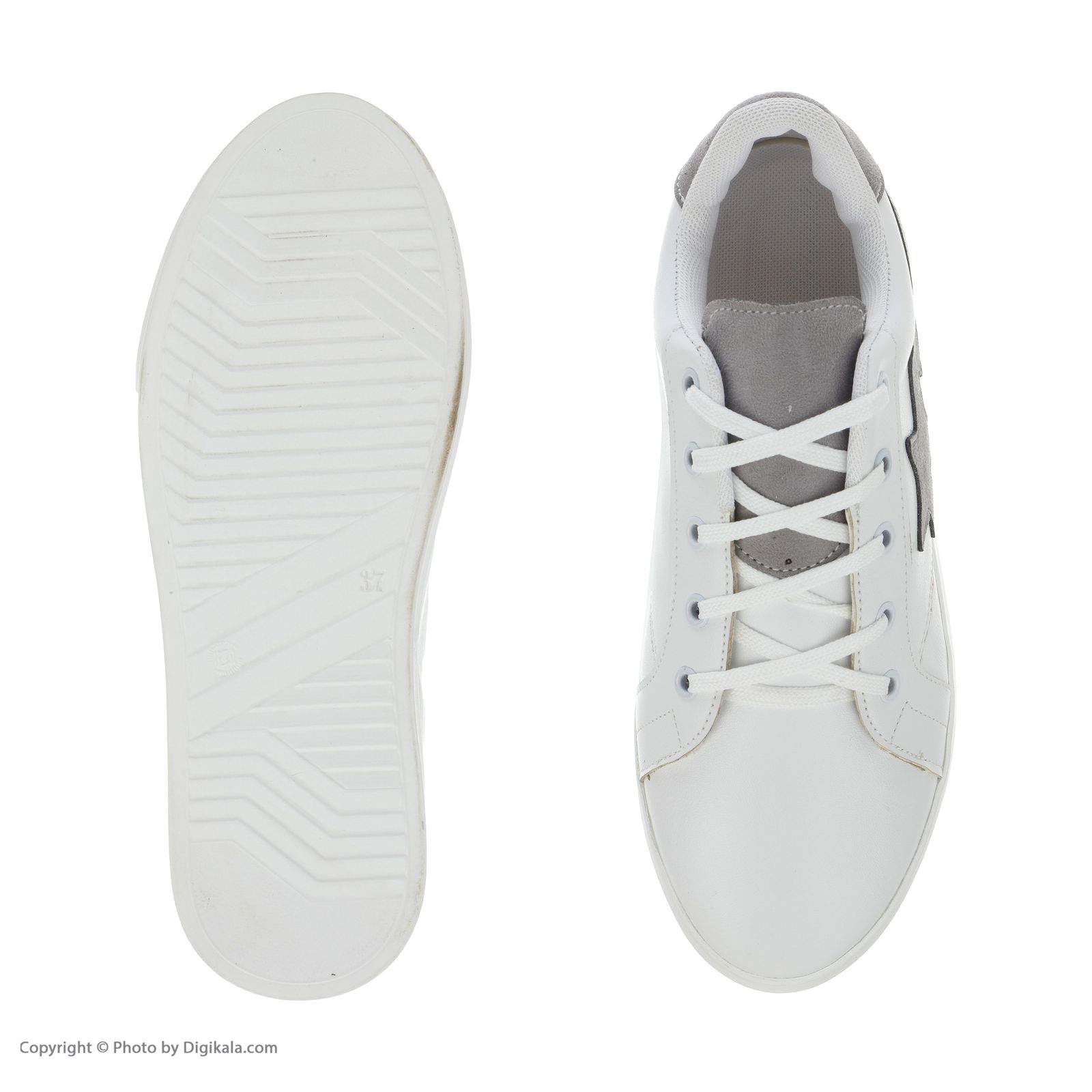 کفش روزمره زنانه کیکی رایکی مدل BB09422WHITE GRAY -  - 5