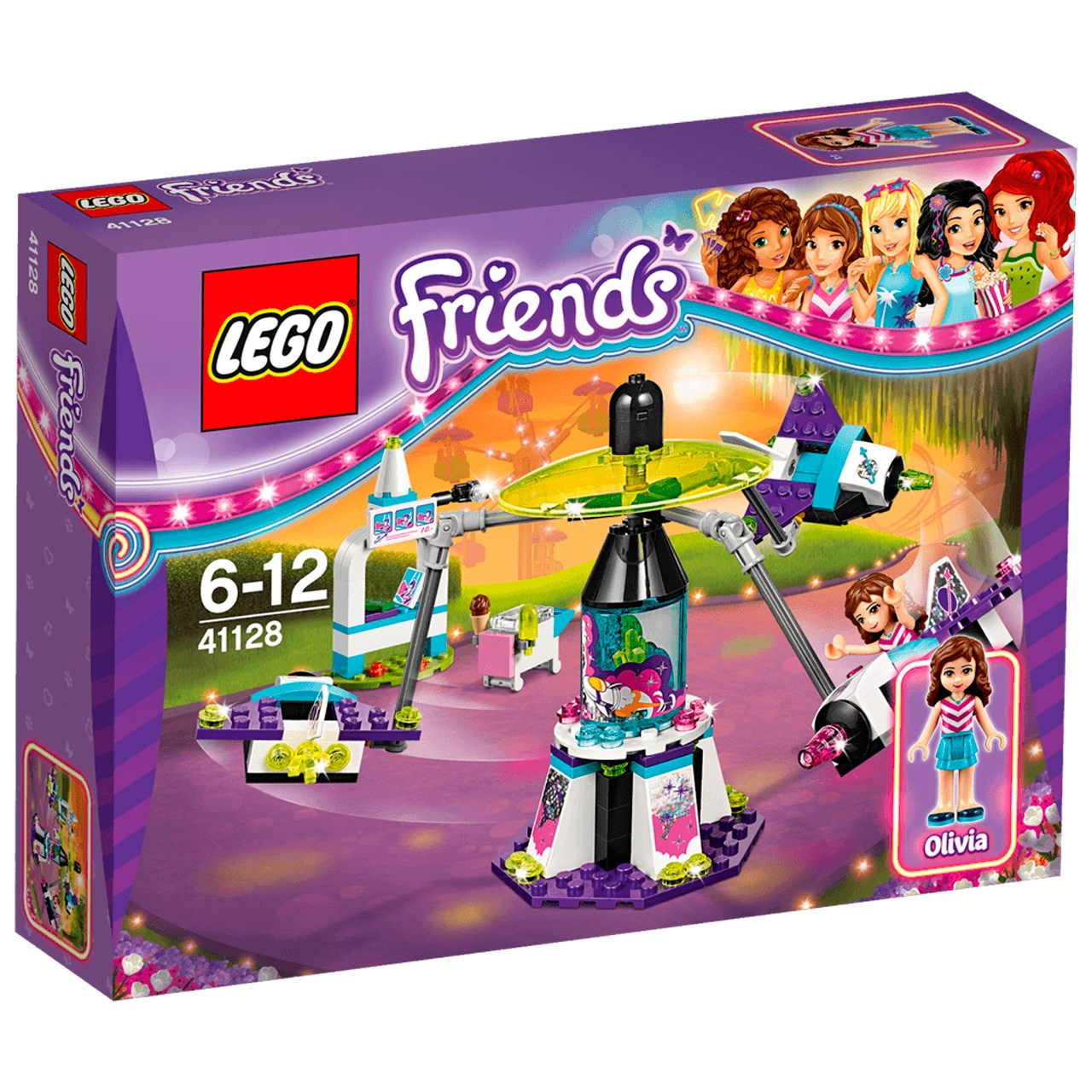 لگو سری Friends مدل Amusement Park Space Ride 41128