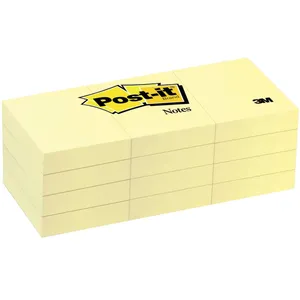 کاغذ یادداشت چسب دار پست ایت کد 653 - بسته 1200 عددی