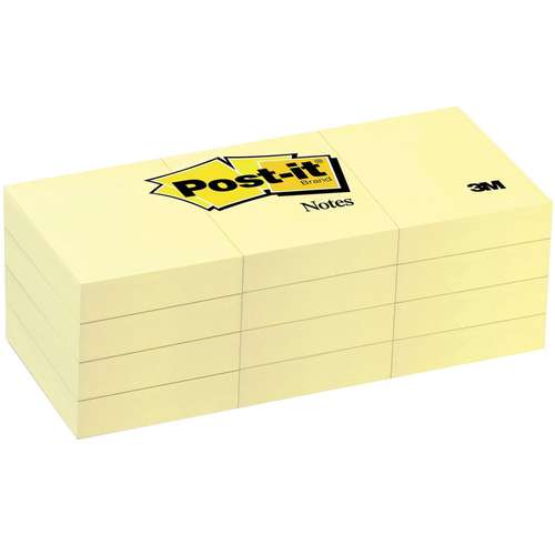 کاغذ یادداشت چسب دار پست ایت کد 653 - بسته 1200 عددی