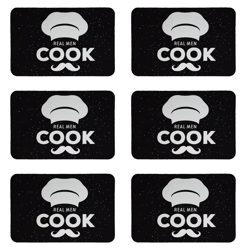 زیربشقابی طرح COOK کد 8295 مجموعه 6 عددی
