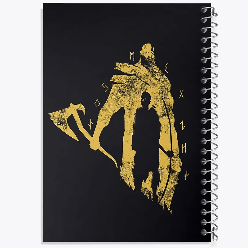 دفتر نقاشی 50 برگ خندالو طرح بازی گاد آف وار (God Of War) کد F132