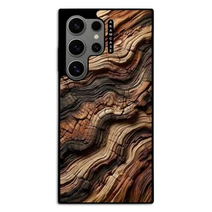 AKAM AMC-WSGS24U-WOOD-1 Cover For Samsung Galaxy S24 Ultra