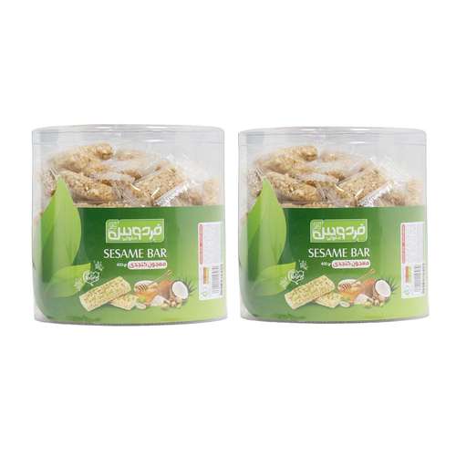 معجون کنجدی فردوس یزد - 365 گرم بسته 2 عددی