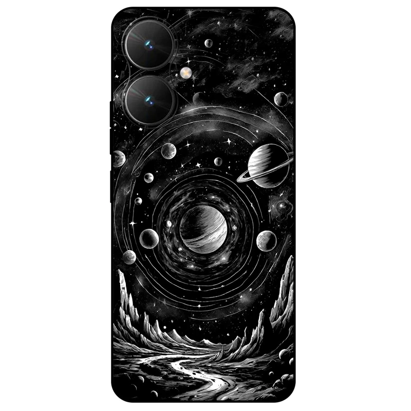 کاور مگافون طرح مریخ مدل 7424 مناسب برای گوشی موبایل شیائومی Poco M6