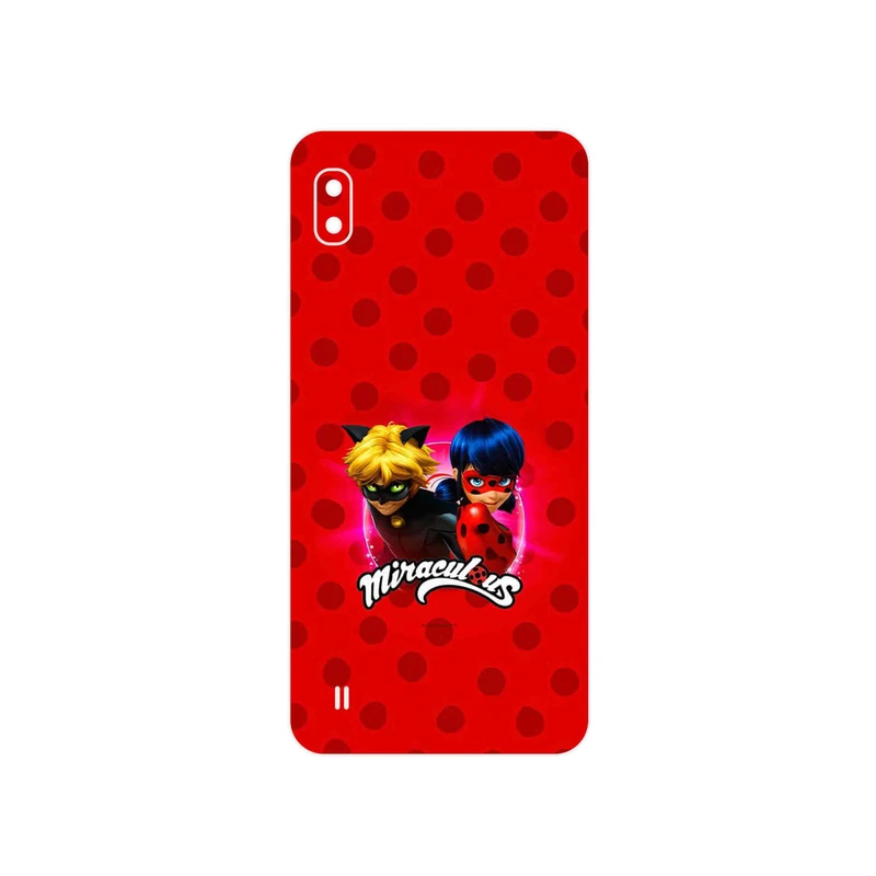 برچسب پوششی ماهوت مدل Ladybug and Cat Noir مناسب برای گوشی موبایل سامسونگ Galaxy A10