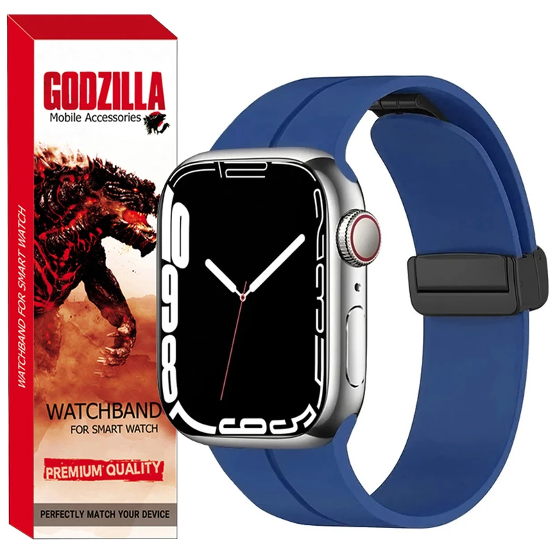 بند گودزیلا مدل MAGNETIC مناسب برای اپل واچ 42/44/45 mm