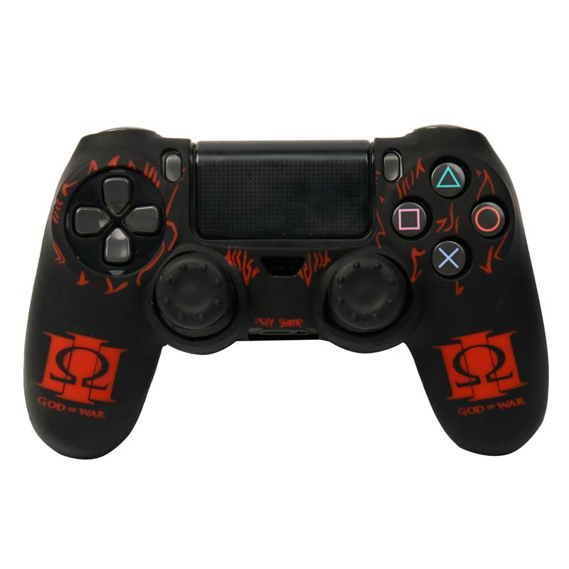 محافظ دسته پلی استیشن ۴ مدل God Of War Logo به همراه روکش آنالوگ