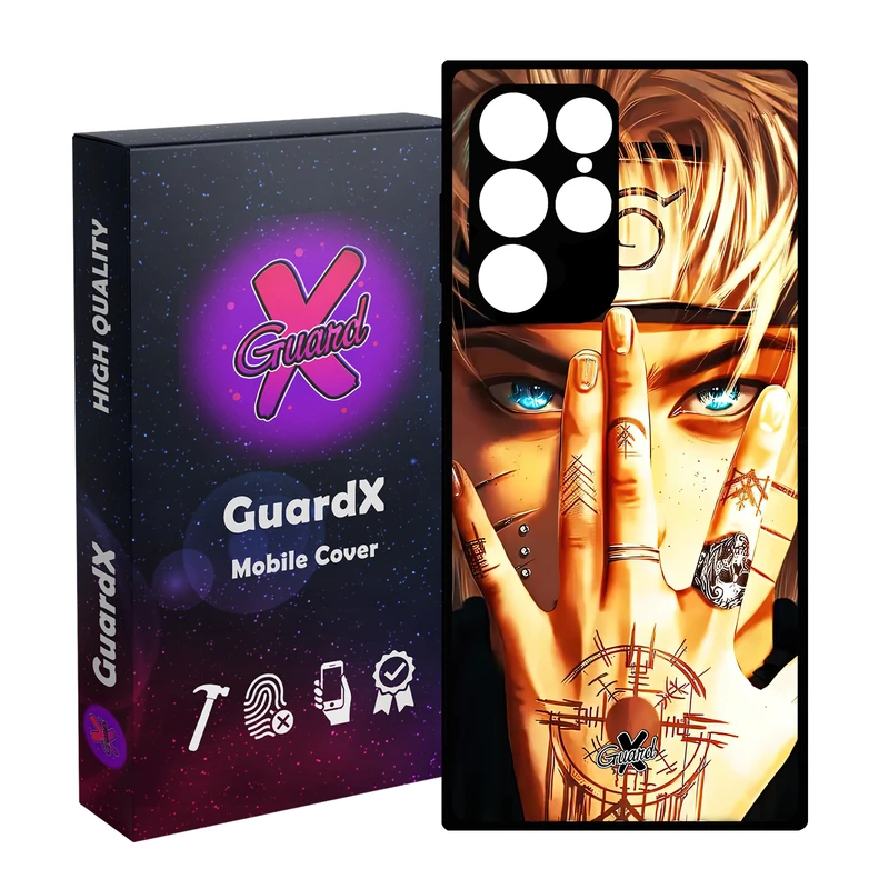 کاور گارد ایکس طرح Naruto Anime مدل Glass10452 مناسب برای گوشی موبایل سامسونگ Galaxy S23 Ultra