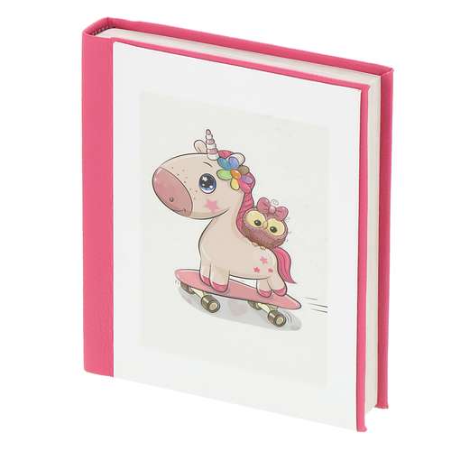 آلبوم عکس کودک مدل اسب تک شاخ دخترانه