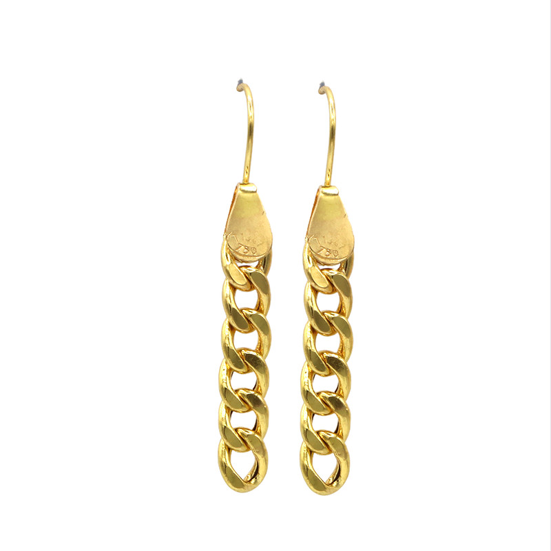 گوشواره طلا 18 عیار زنانه کد 5745 - 3