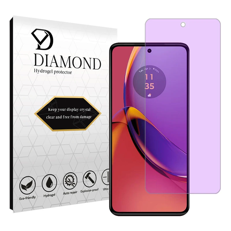 محافظ صفحه نمایش ضداشعه بنفش دیاموند مدل Tough مناسب برای گوشی موبایل موتورولا Moto G84