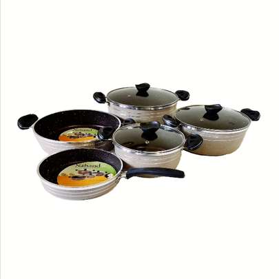 راهنمای خرید انواع مدل سرویس قابلمه گرانیتی ایرانی و خارجی، ارزان قیمت - قابلمه گرانیتی عروس، زرساب، دسینی