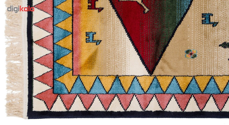 گبه ماشینی دنیای فرش کد 1035 گبه ماشینی دنیای فرش کد 1035